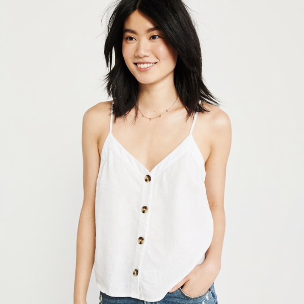 Abercrombie and Fitch Button Up Cami
